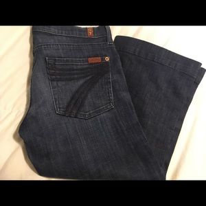 Dojo Crop jeans by 7 FAM 💙 MUST Bundle!!!!!!